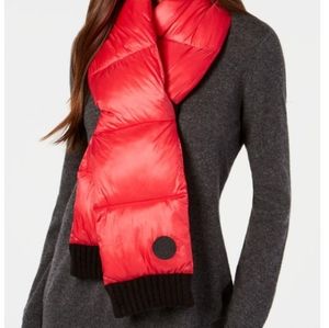 New DKNY Quilted puffer scarf.